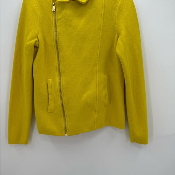 Lauren Ralph Lauren Cotton-Blend Moto Asymmetrical Zip Tailored Jacket SZ-M - Picture 9 of 16